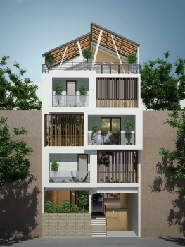 Fullhouse thiết kế thi công công trình Trần Quang Long Cầu Giấy